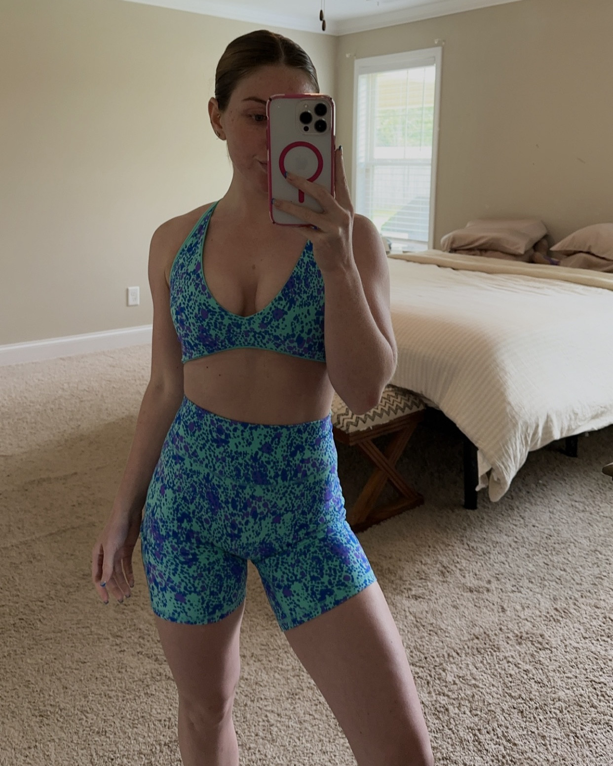 Reversible top!
Size Small in both 💙

#LTKActive #LTKFitness #LTKStyleTip