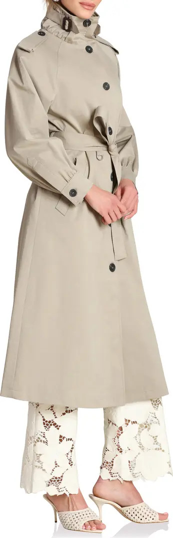 Funnel Neck Trench Coat | Nordstrom