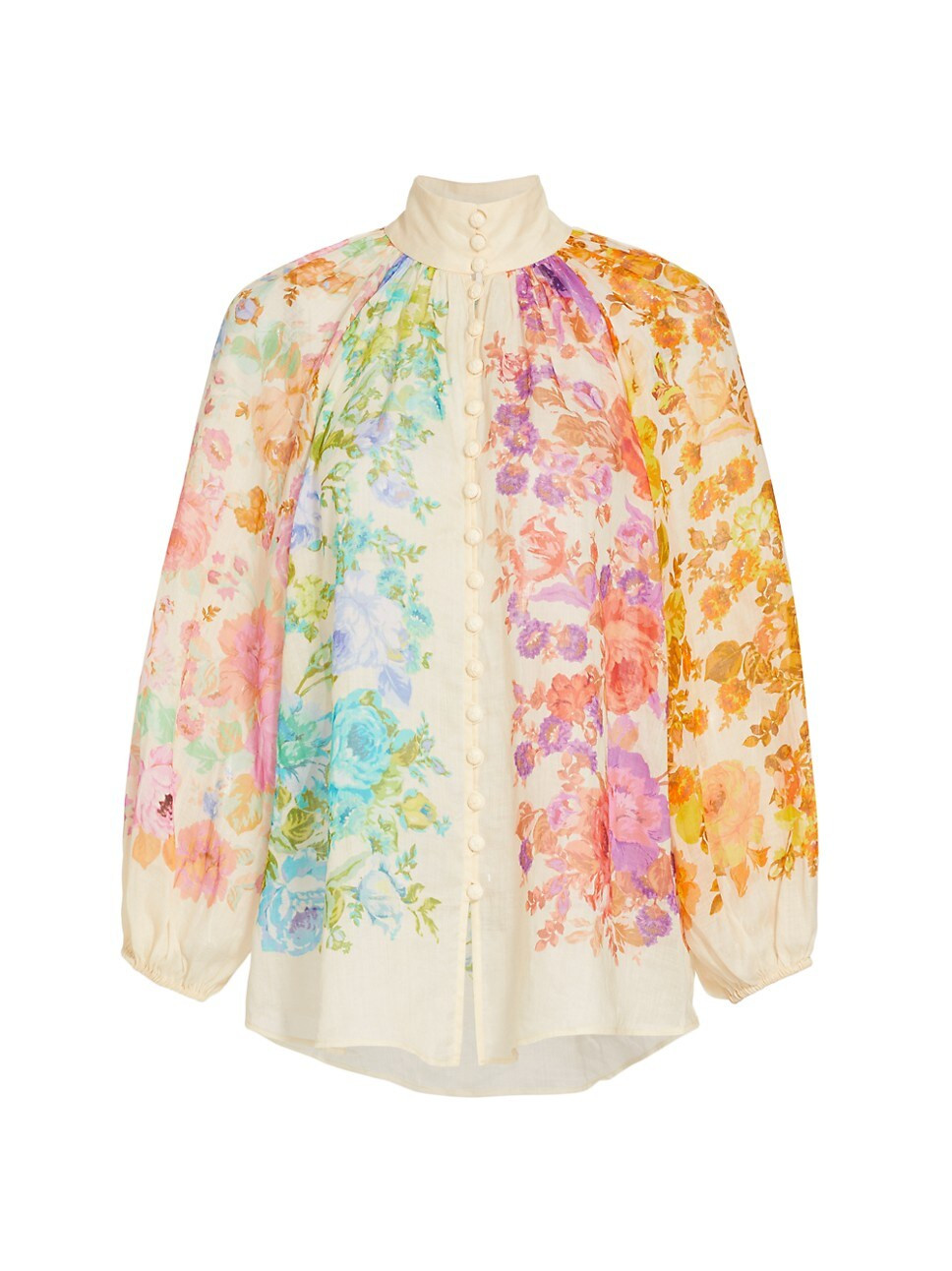 Raie Floral Billow Blouse | Saks Fifth Avenue