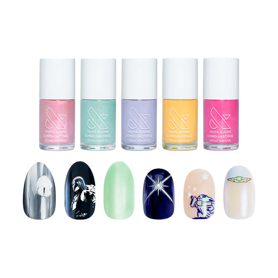 The Mandalorian and Grogu Summer Polish + Press-on Set | Olive & June