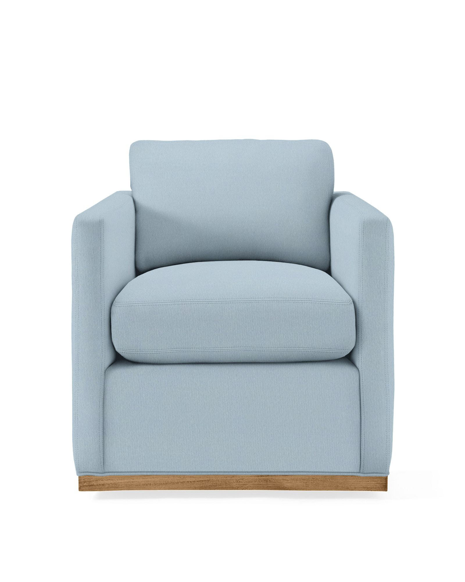 Barton Track Arm Swivel Chair | Serena and Lily