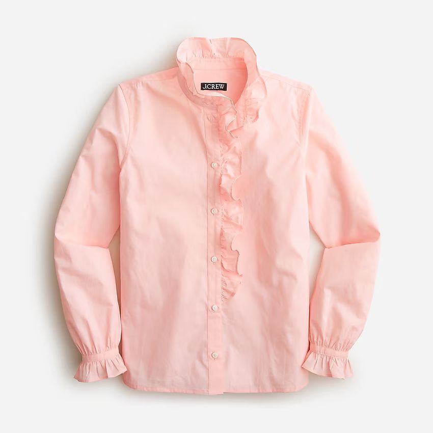 Cottage top in cotton poplin | J.Crew US