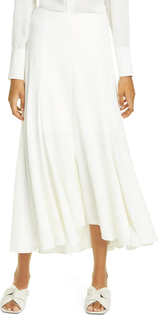 Cotton Blend Full SkirtREBECCA TAYLOR | Nordstrom