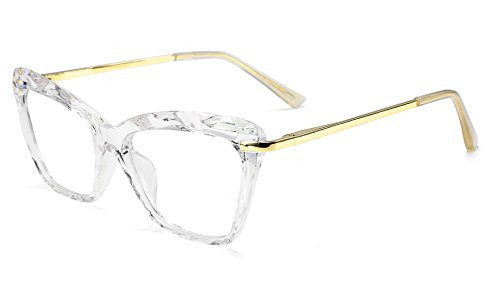 FEISEDY Cat Eye Glasses Frame Clear Lenses Lightweight Eyewear for Women B2440 | Amazon (US)