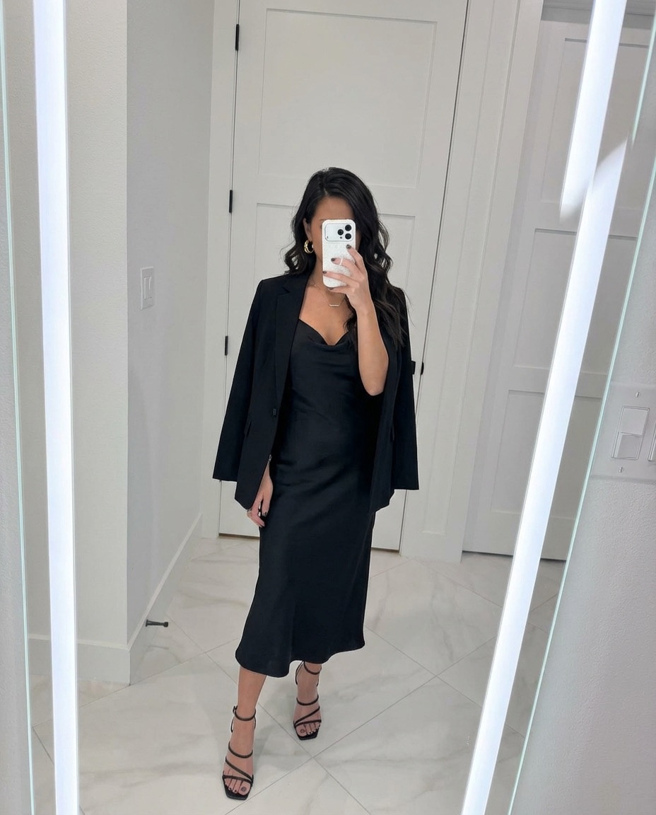 Love this all black party dress 🖤

#LTKHoliday #LTKPetite #LTKootd