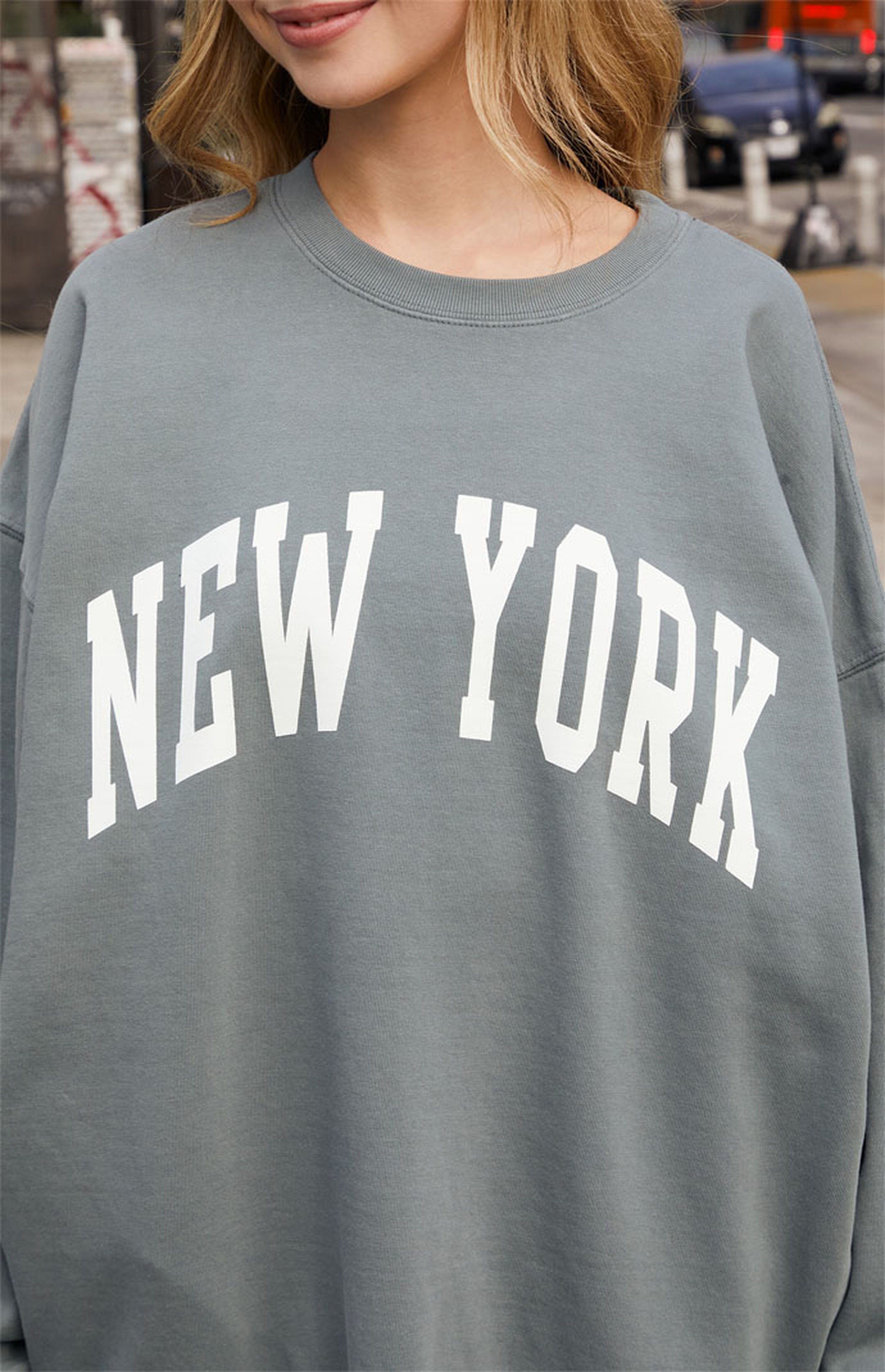 John Galt New York Crew Neck Sweatshirt | PacSun