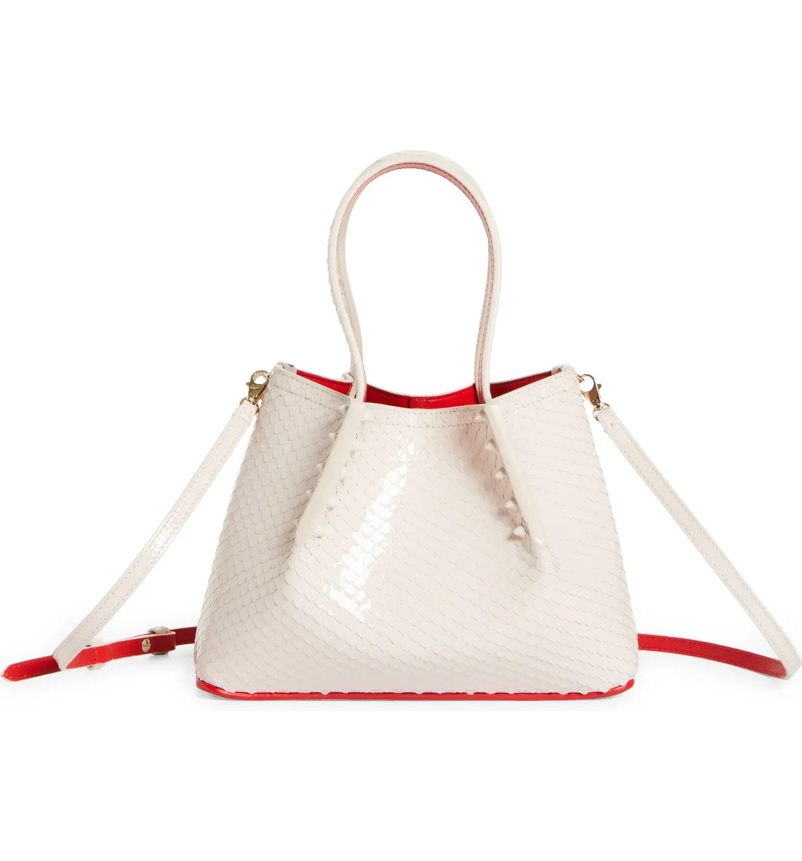 Mini Cabarock Snakeskin Embossed Patent Leather Tote | Nordstrom