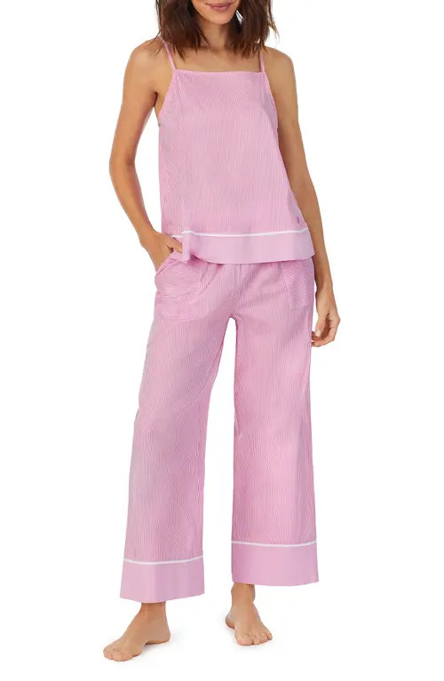 DKNY Stripe Camisole Pajamas in Pink Stp at Nordstrom, Size Large | Nordstrom