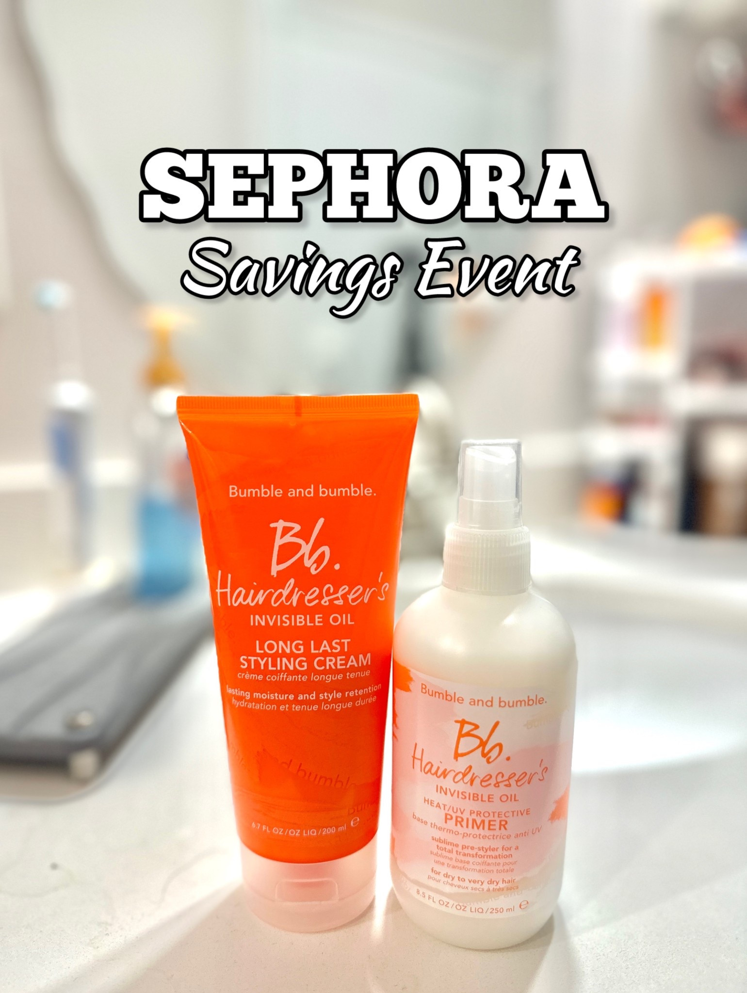 Good hair days are on sale! 💁🏽‍♀️ Sephora’s Savings Event is happening now — snag your Bumble & Bumble faves and save while you style! 💆🏽‍♀️🛍️ #SephoraSavingsEvent #HaircareDeals #SephoraPartner

#LTKGiftGuide #LTKBeauty #LTKSaleAlert