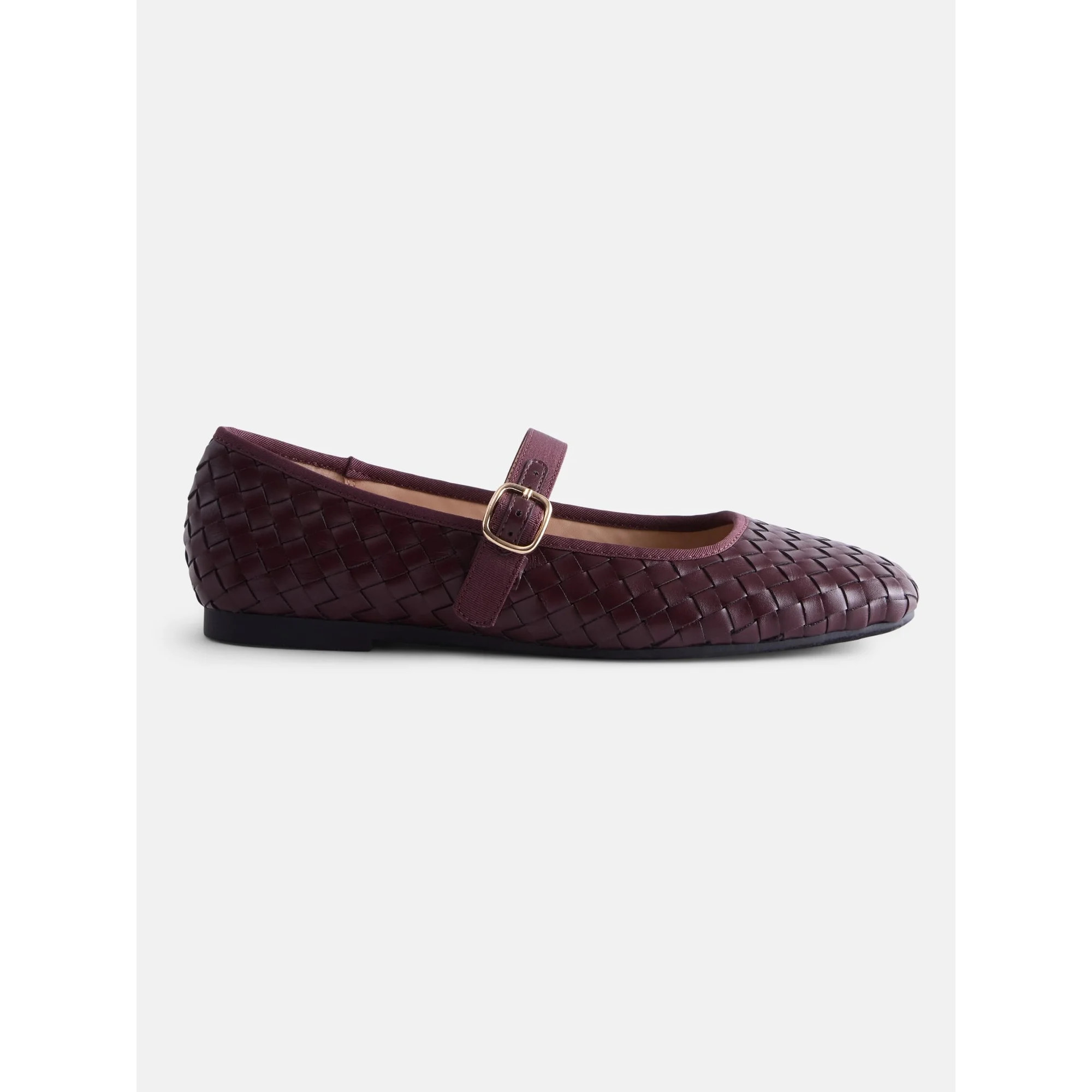 Scenario Women's Woven Mary Jane Flats | Walmart (US)