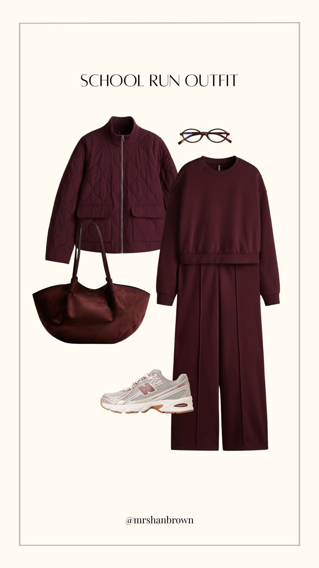 Love a tonal outfit & this burgundy set is gorgeous!! Such a bargain too ♥️

Burgundy outfit, tracksuit, matching set, quilted jacket, new balance, school run outfit 

#LTKuk #LTKstyletip #LTKautumn
