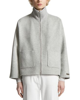 Mock Neck Coat | Bloomingdale's (US)