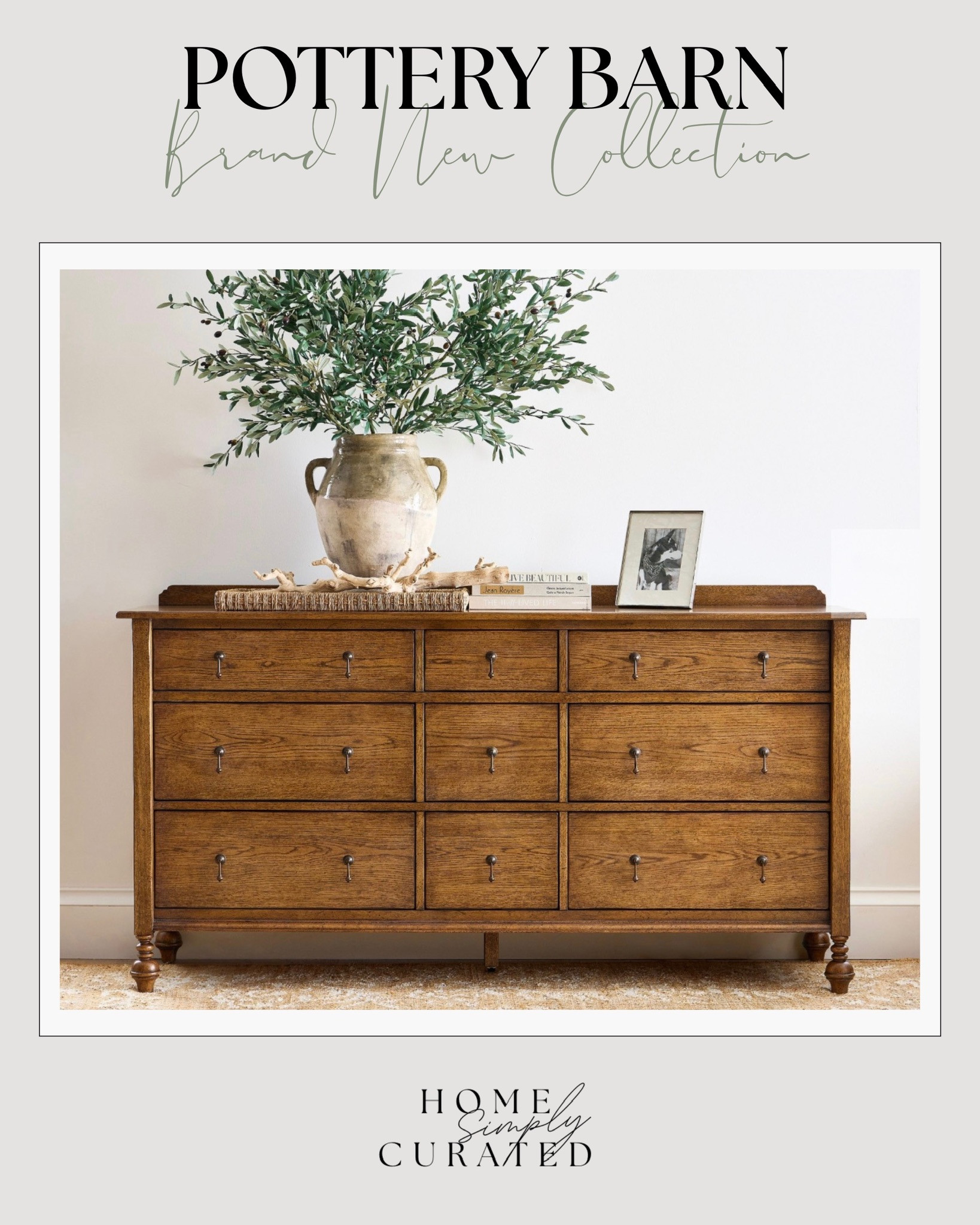 Pottery Barn just released some new colors in these pieces that are gorgeous! I love all the details of this dresser! Wood dresser, timeless dresser, bedroom furniture. 

@PotteryBarn
Image credit: Pottery Barn 

 

#LTKSeasonal #LTKHome