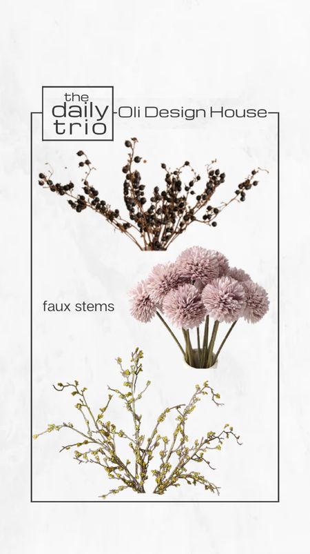 Faux stems under $20

Artificial blackberry stems, Artificial Chrysanthemum Ball Flowers, long weigela artificial stems, affordable artificial stems

#LTKhome #LTKunder50 #LTKFind
