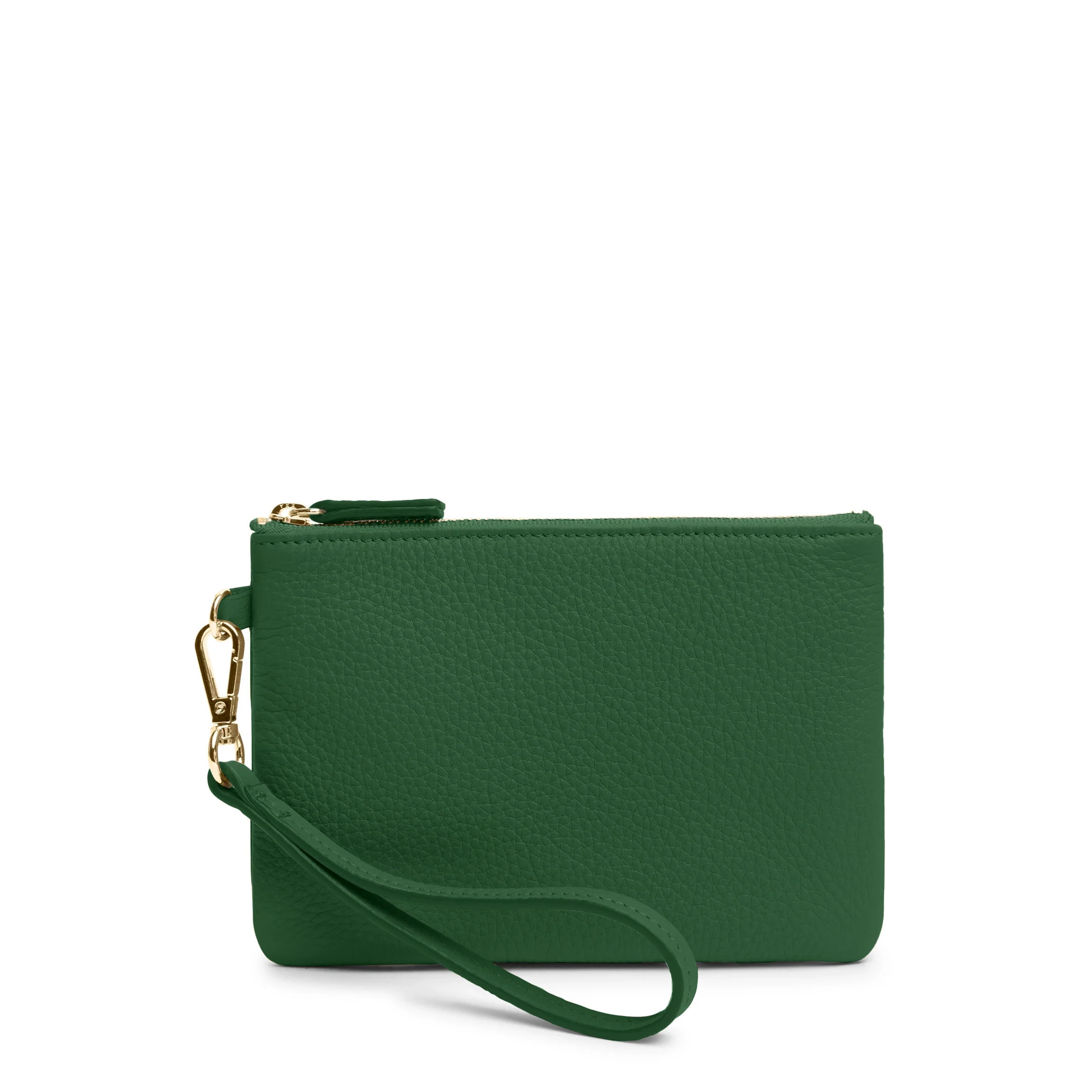 Small Wristlet Pouch Fairway Green | Leatherology