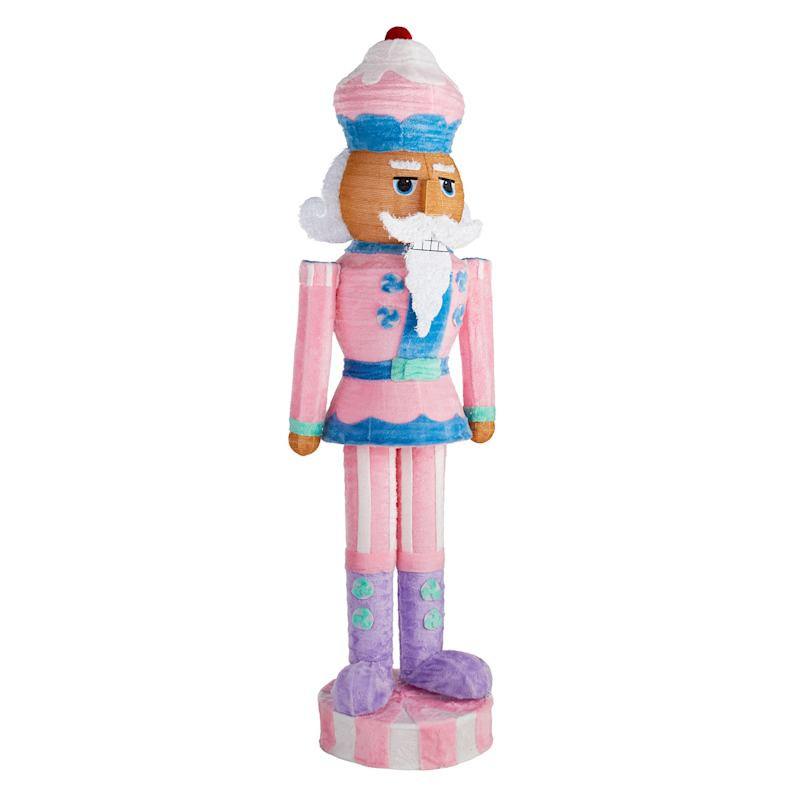 Pop-Up Plush Pastel Nutcracker, 72" | At Home