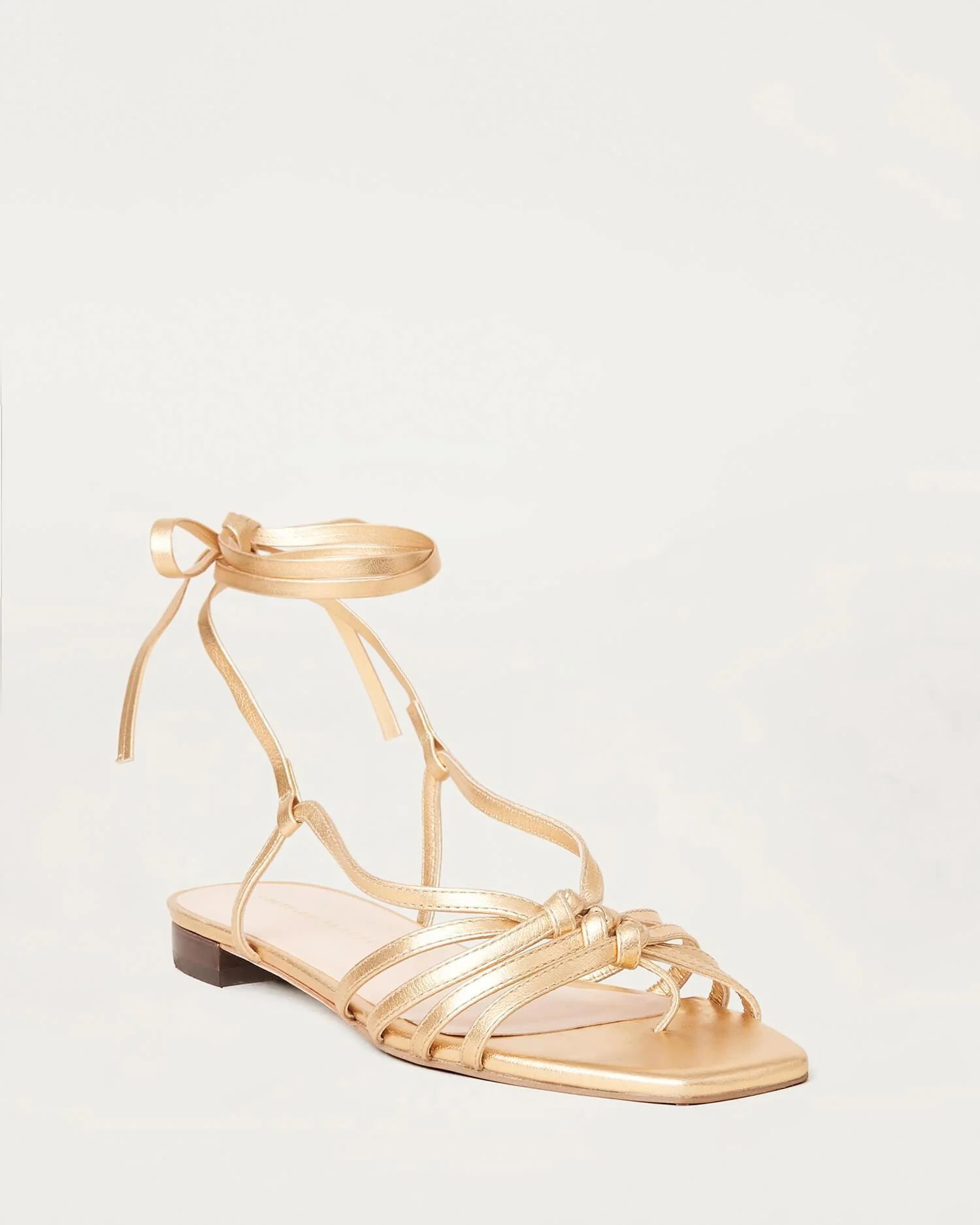 Lorelai Wrap Sandal Gold | Loeffler Randall