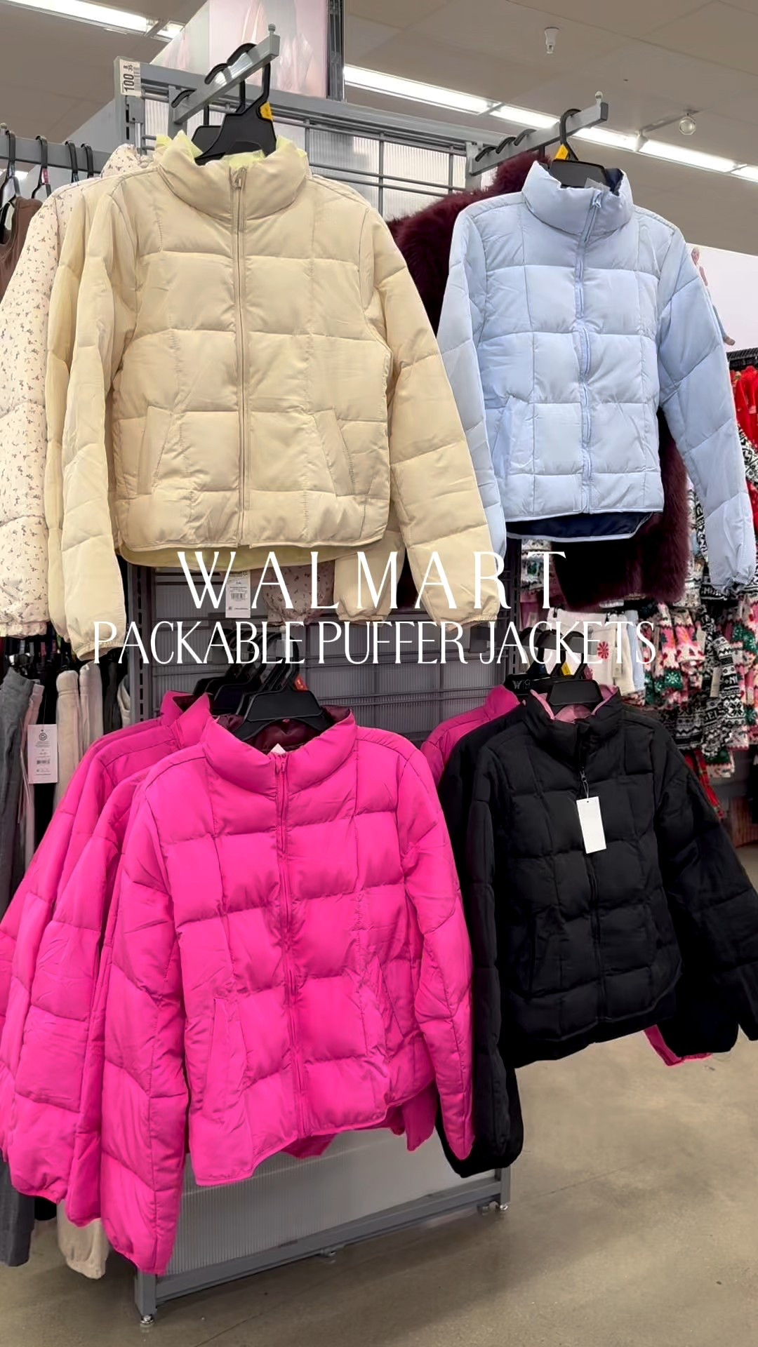 $8 lightweight Packable puffer jackets! 4 colors! #walmart #walmartfinds #walmartstyle #walmartfashion #jacket #womensfashion

#LTKootd #LTKFindsUnder50 #LTKgrwm