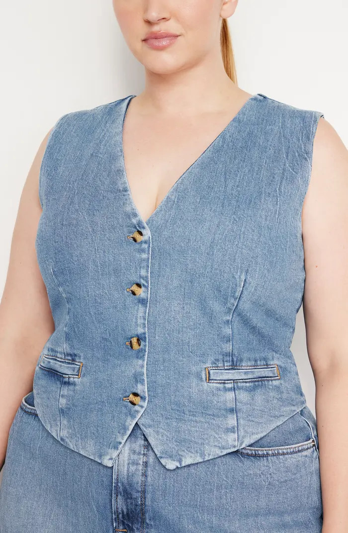 Good American Denim Vest | Nordstrom | Nordstrom