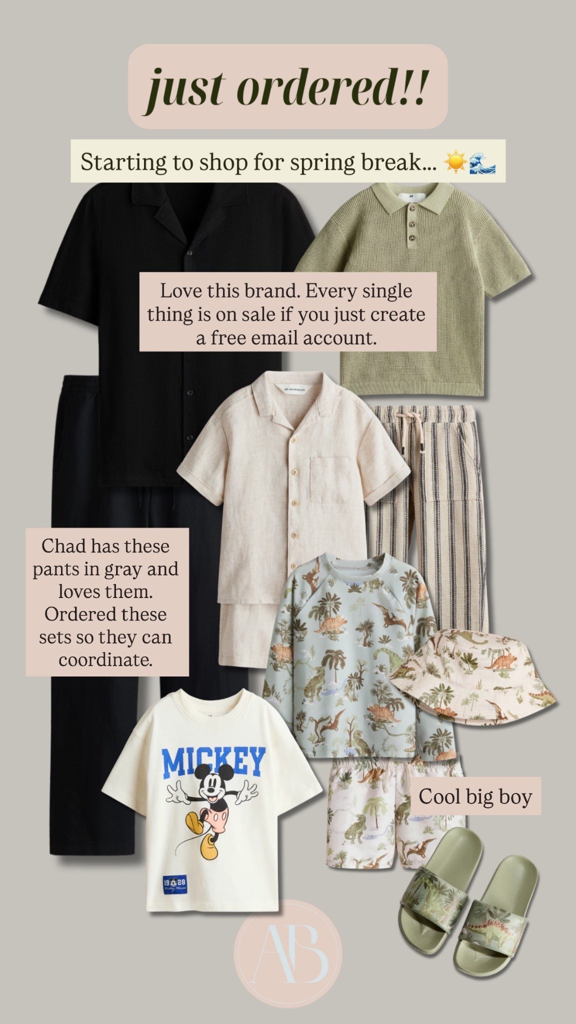 Spring break outfit ideas // boys spring break // dads spring break clothes // men’s spring break clothes // boy outfit ideas // boys swim // boys casual style 

#LTKTravel #LTKSaleAlert #LTKKids