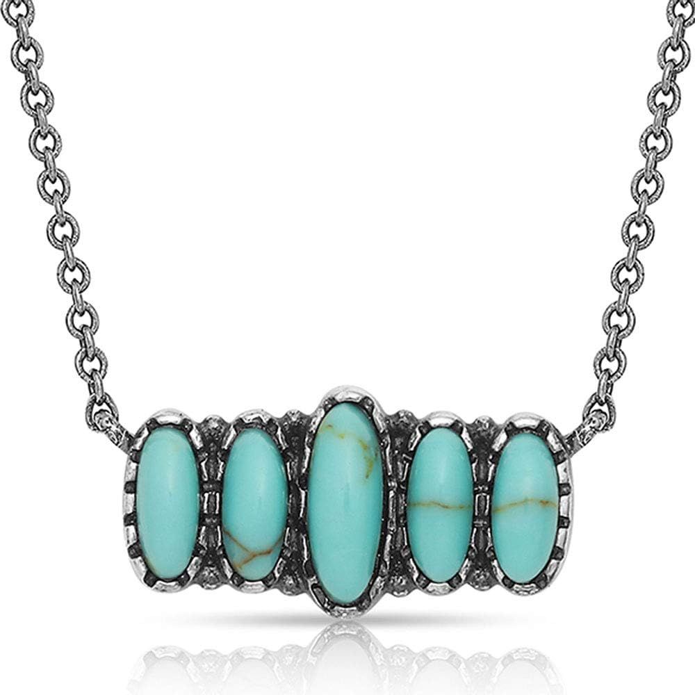 Montana Silversmiths Turquoise Quint Bar Necklace - NC4772 | Amazon (US)