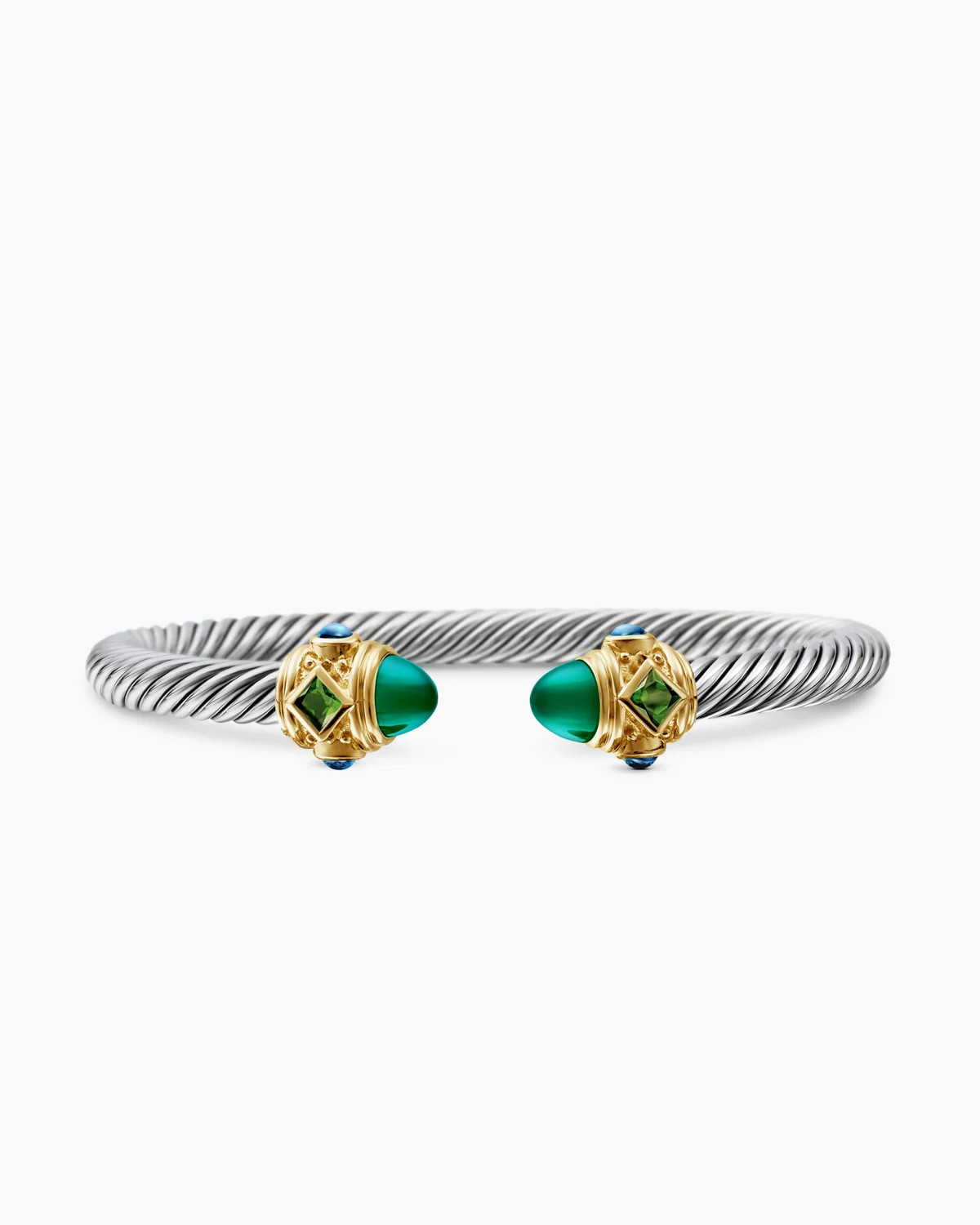 X Classic Cable Station Bracelet | David Yurman