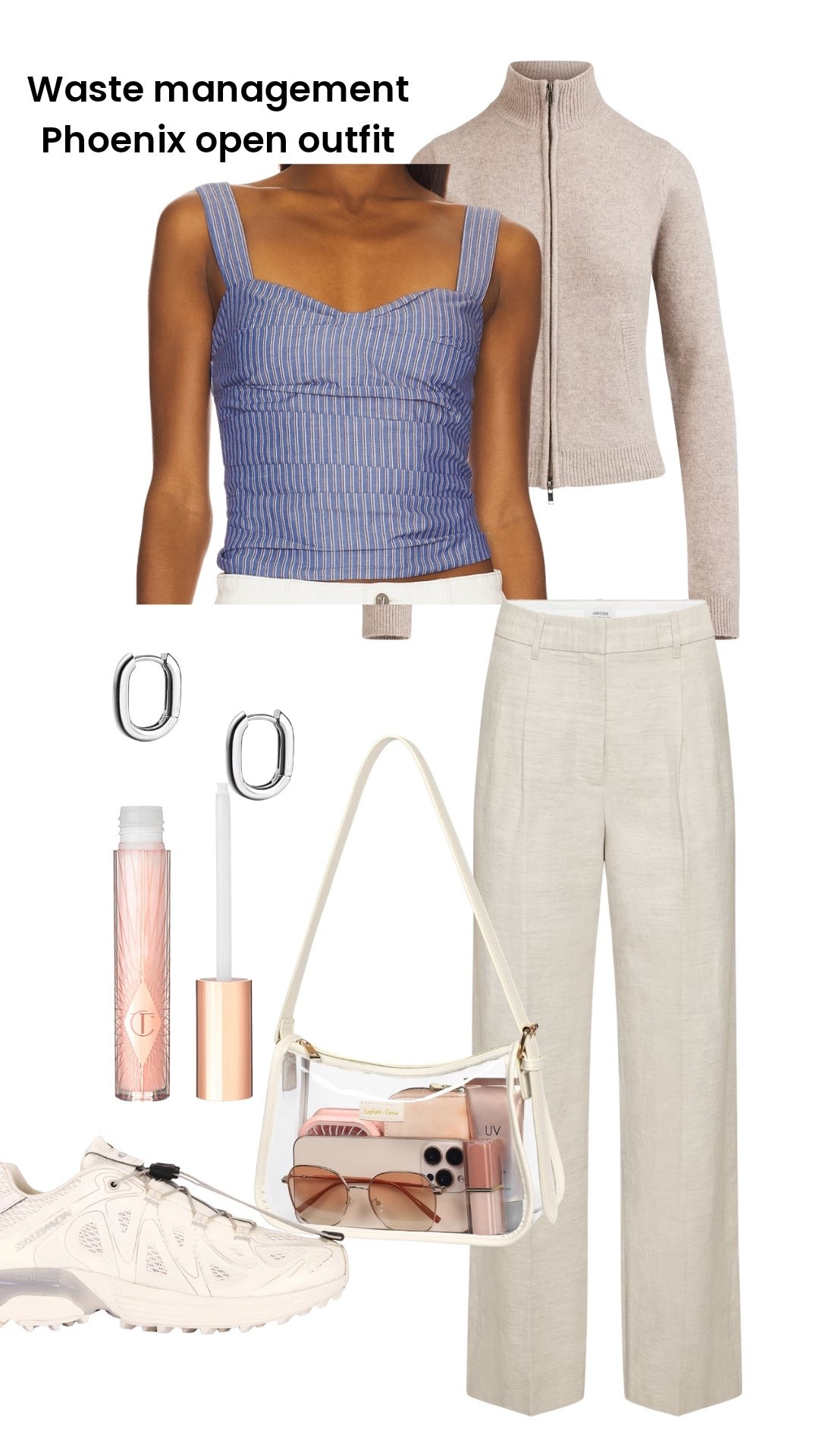 Waste management Phoenix open golf tournament outfit inspo in Scottsdale 