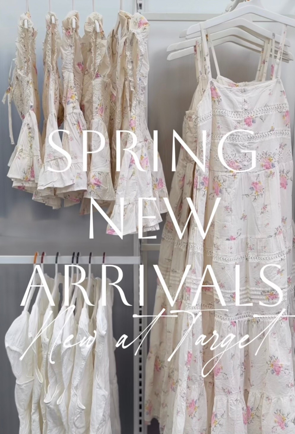 Spring New Arrivals, Target new arrivals, Target spring style, Target spring 2026 collection, floral print, spring colors, Target style, Target dresss

#LTKPetite #LTKMidsize #LTKSeasonal