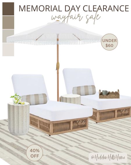 Wayfair’s Memorial Day Clearance is happening now with up to 70% off and fast shipping! Shop my outdoor furniture & create your own outdoor oasis! #ad #wayfair 

#LTKSeasonal #LTKHome #LTKSaleAlert