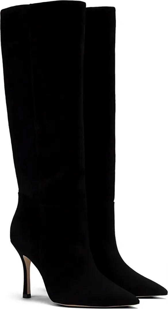 LARROUDE Kate Pointed Toe Knee High Boot | Nordstrom | Nordstrom