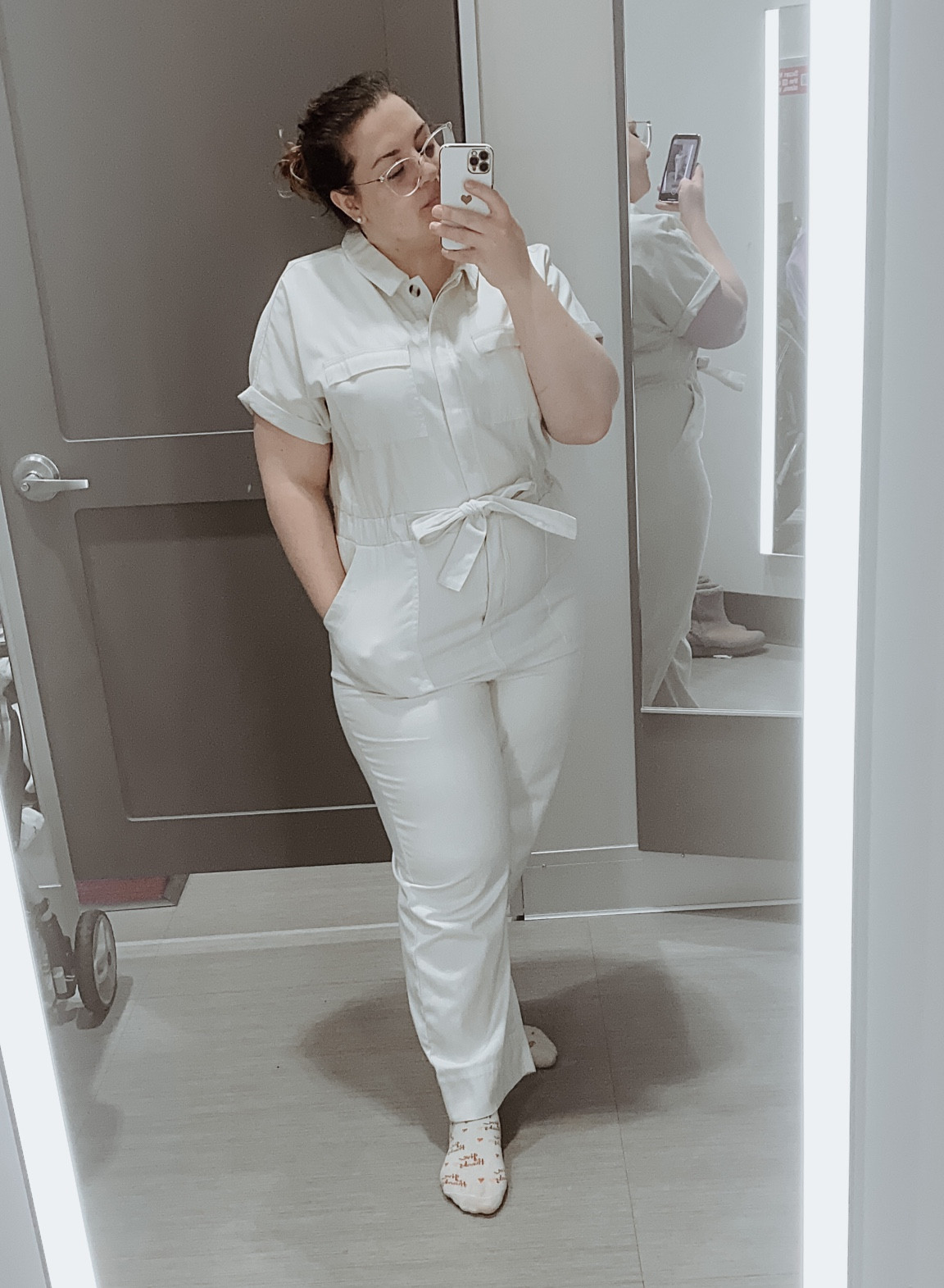 White jumpsuit from Target! 
