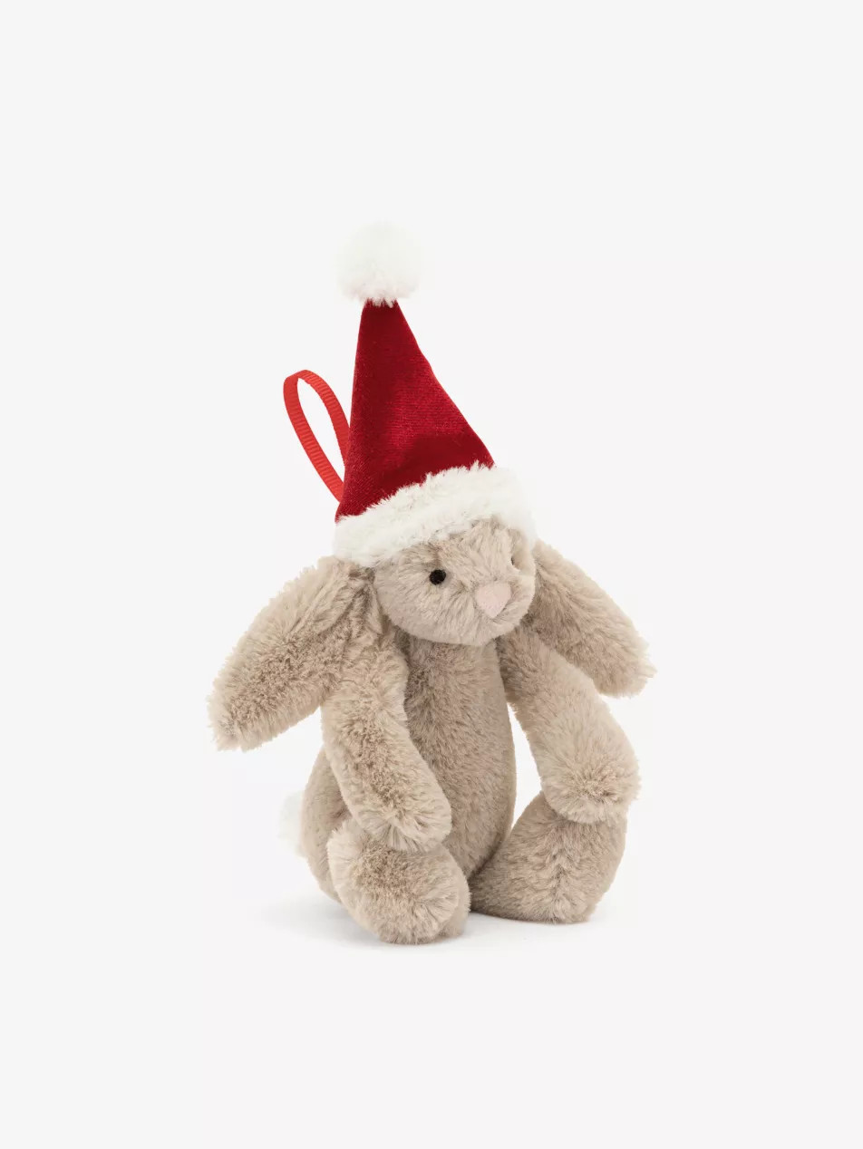 Bashful Bunny woven Christmas decoration 13cm | Selfridges
