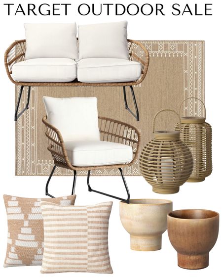 Target outdoor furniture and decor all on sale!  Up to 50% all things patio, deck and front porch  

#LTKhome #LTKsalealert #LTKSeasonal