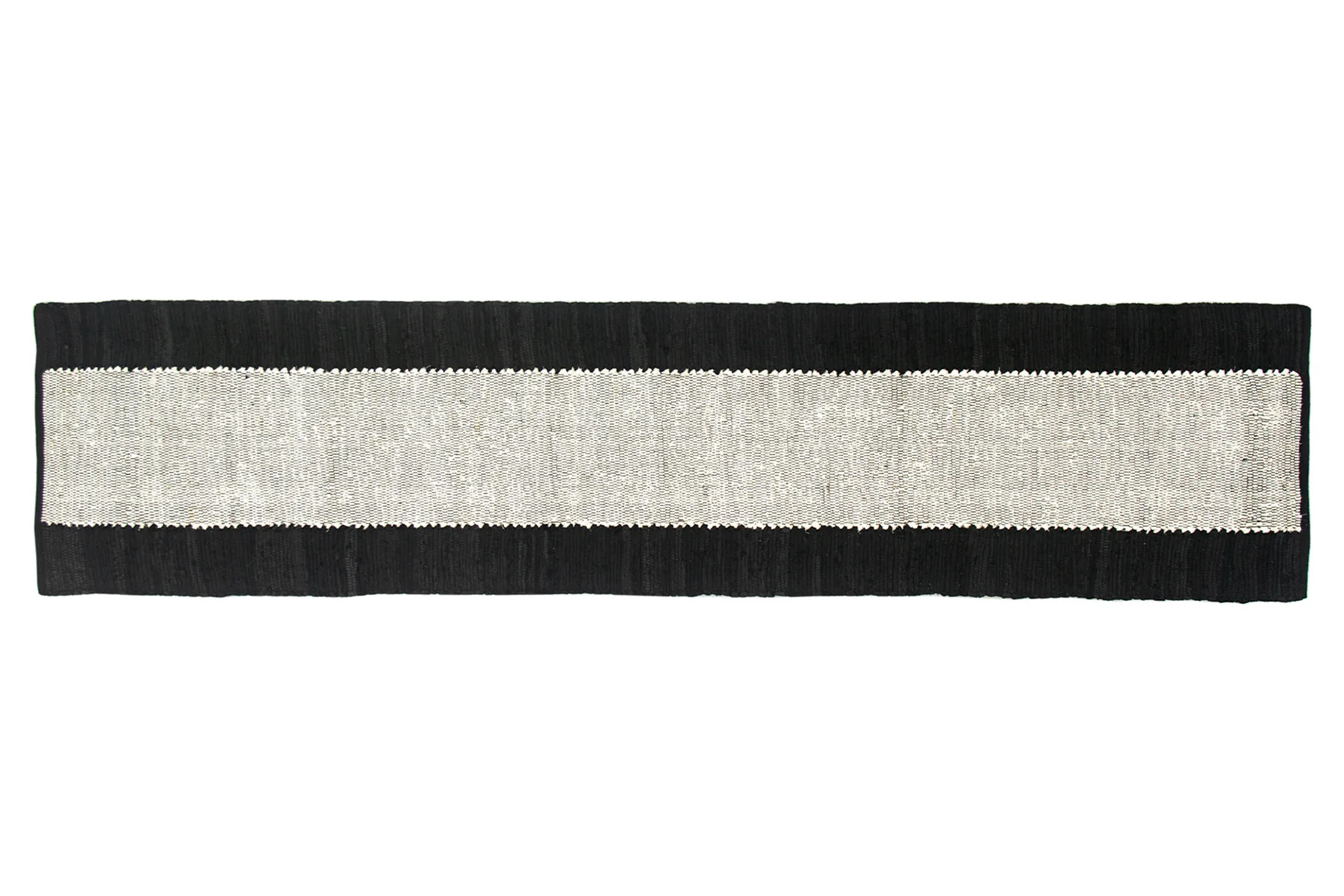 Machine Washable Rug of Recycled Denim, Cream - Dungaree | Revival Rugs Inc