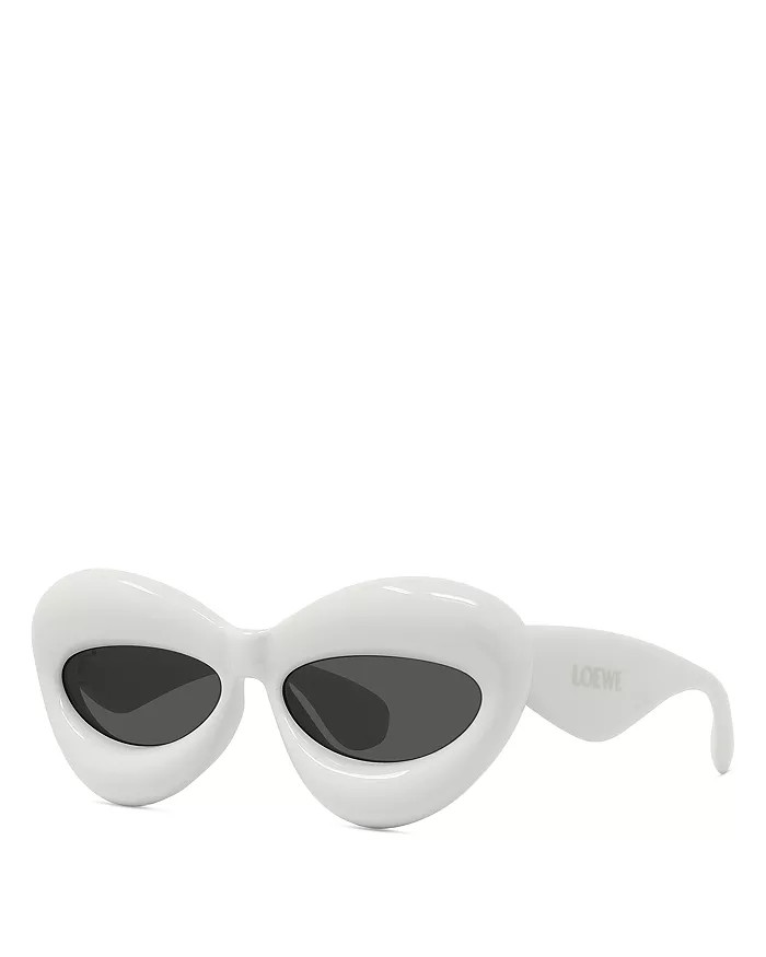 Fashion Show Inflate Cat Eye Sunglasses, 55mm | Bloomingdale's (US)