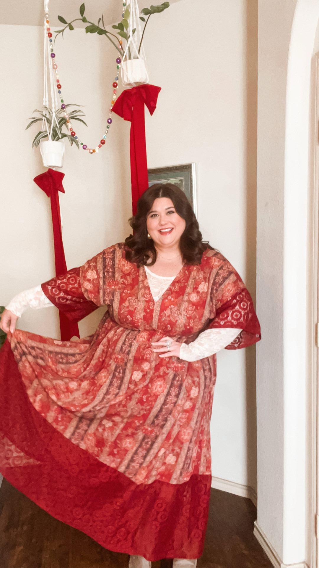 A very merry and bright boho chic Christmas look ♥️

#LTKmomlife #LTKPlusSize #LTKHoliday