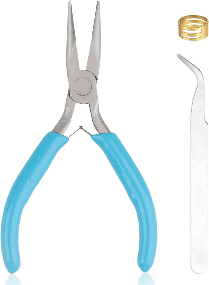 Needle Nose Pliers, Needle/Chain Nose Pliers for Jewelry Making, needle nose pliers for jewelry m... | Amazon (US)