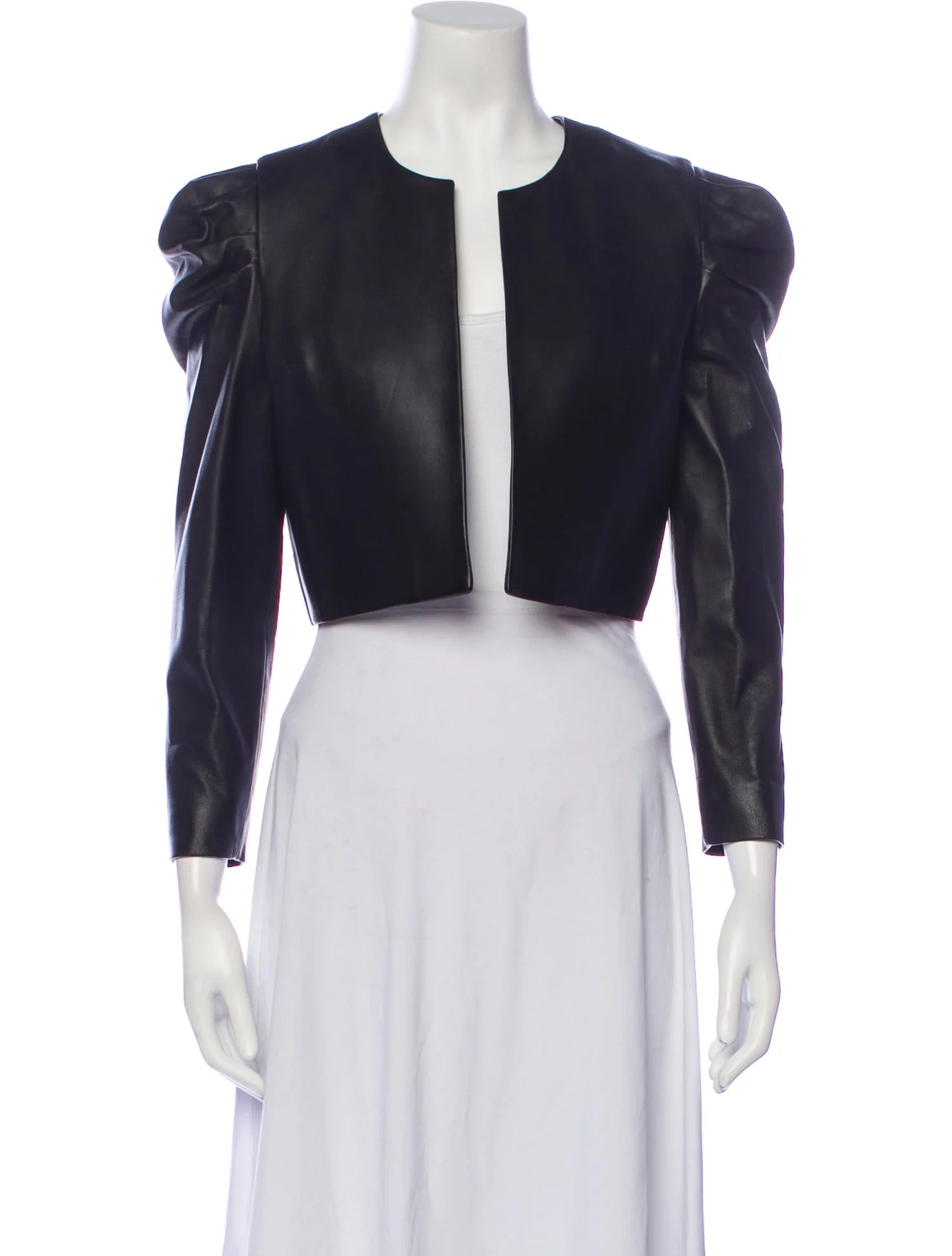 Lamb Leather Bolero w/ Tags | The RealReal