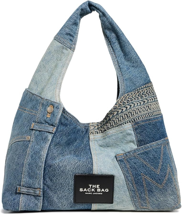Marc Jacobs Women's The Deconstructed Denim Sack Bag | Amazon (US)