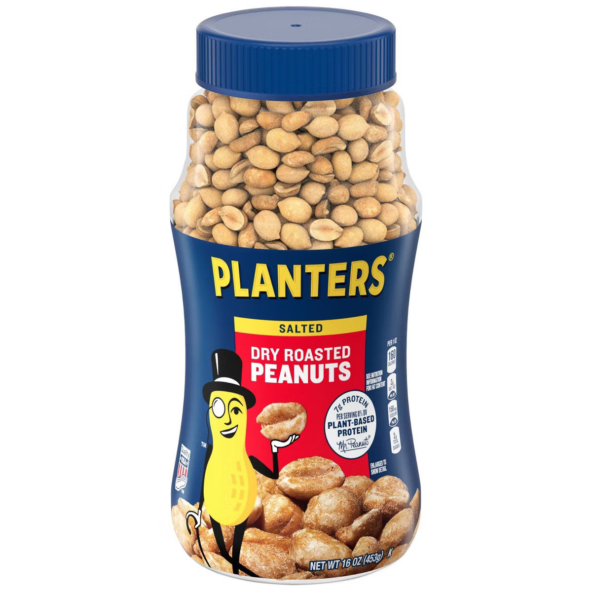 Planters Heart Healthy Dry Roasted Peanuts - 16oz | Target