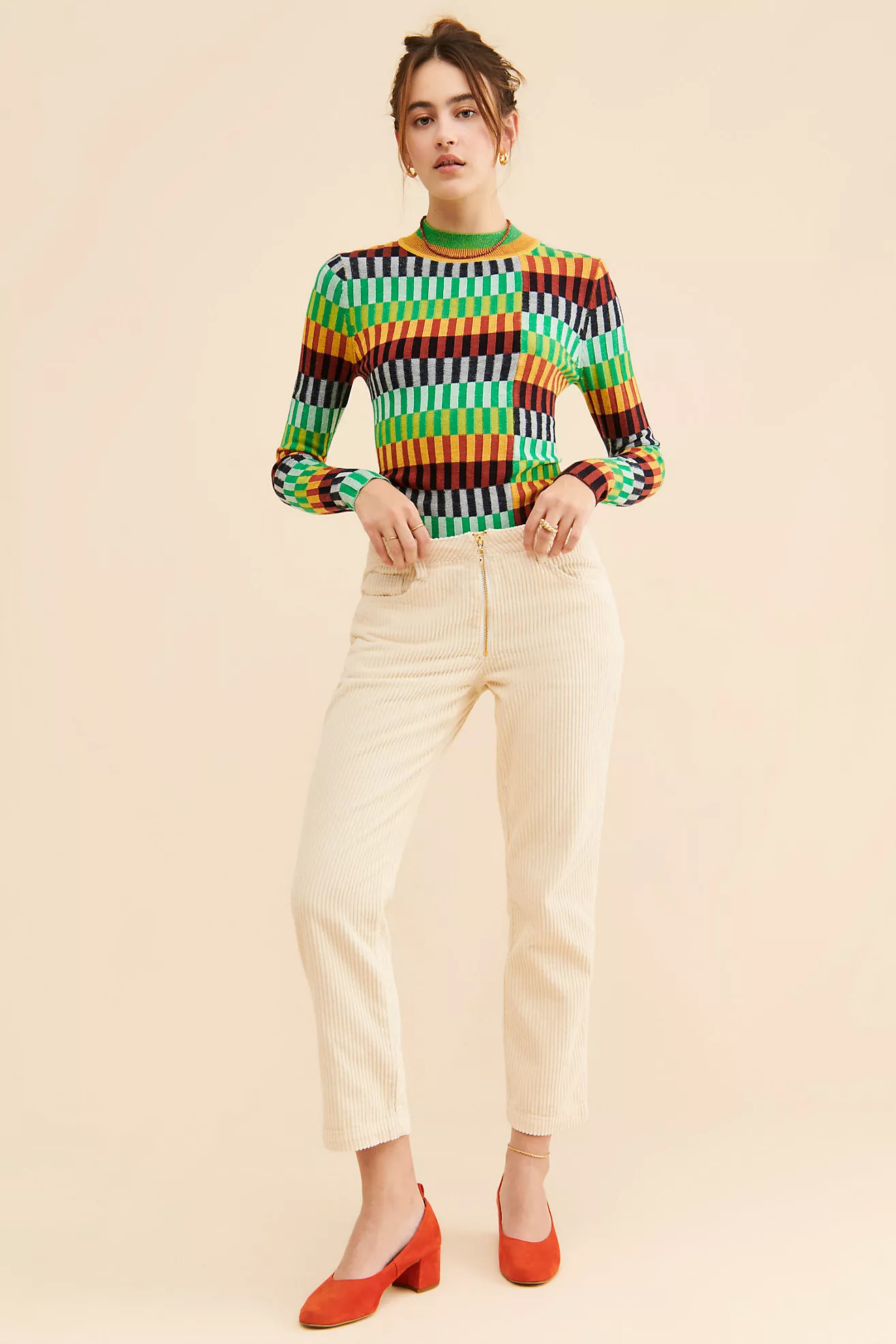 Rachel Antonoff Evelyn Corduroy Pants | Anthropologie (US)