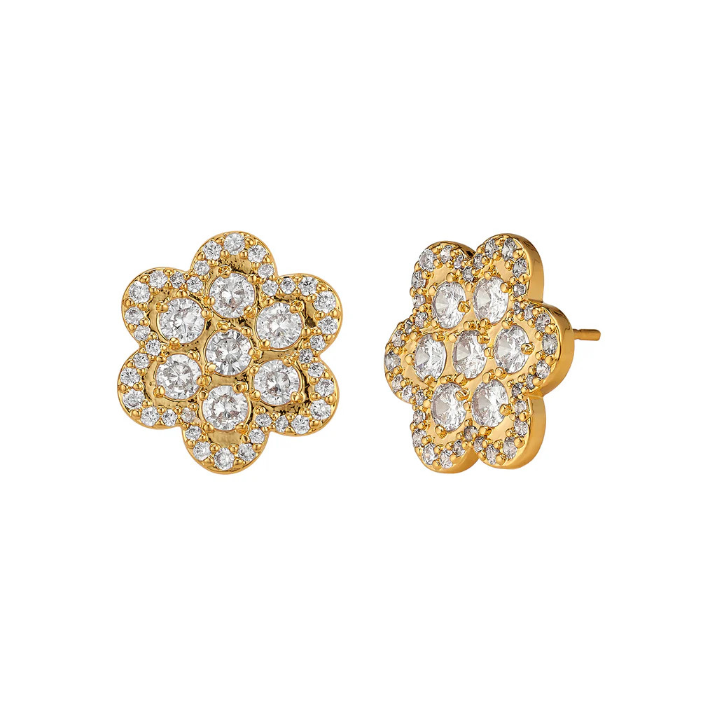 Delphine Pave Stud | ASHA by ADM