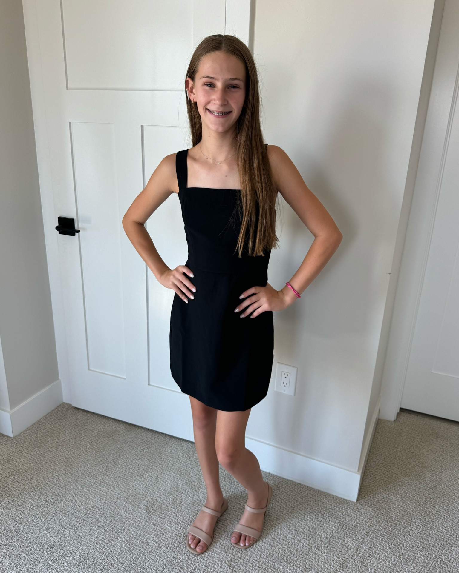 Tween Girl formal little black dress wearing 00

#LTKBacktoSchool #LTKKids #LTKFamily