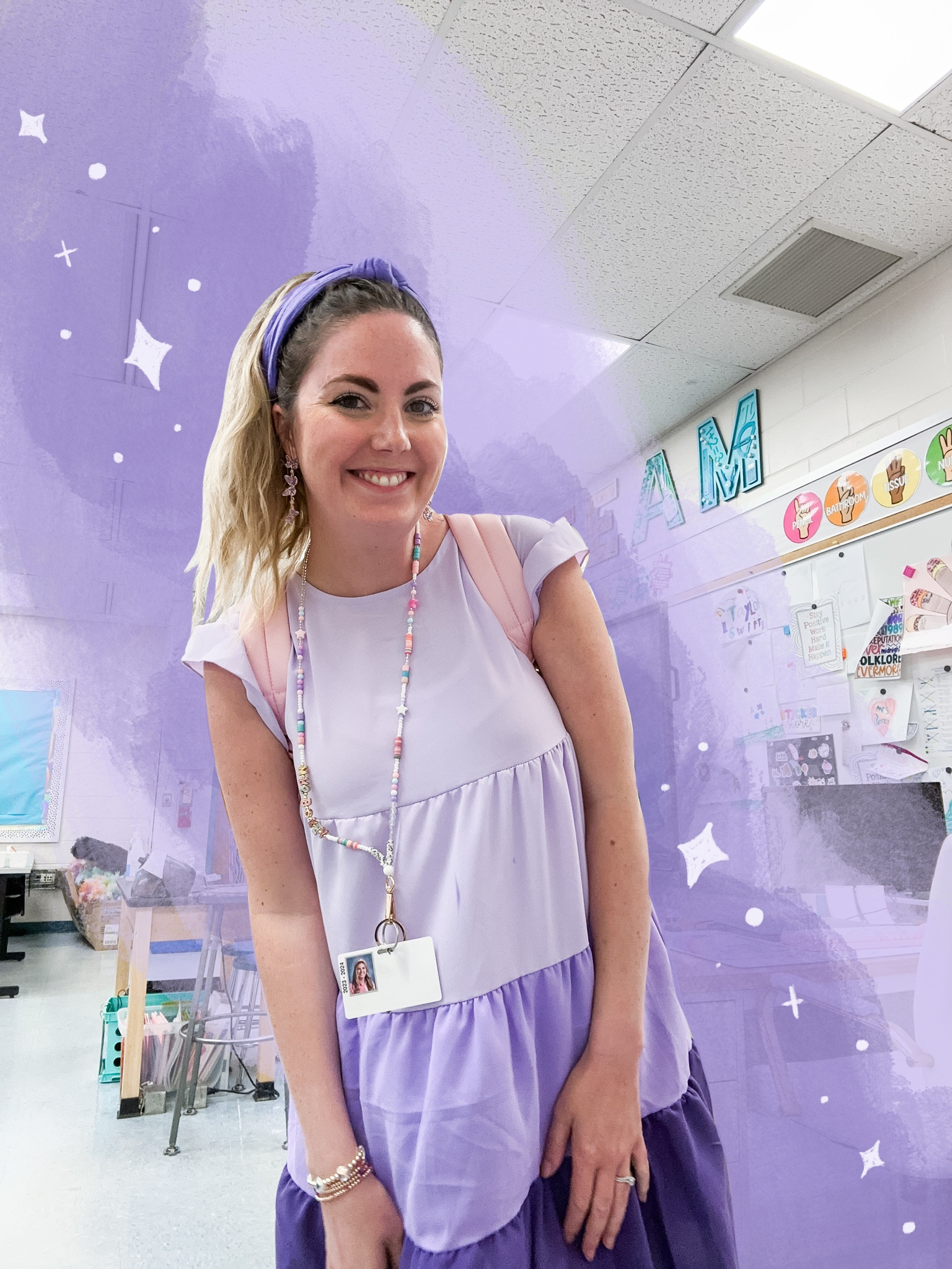 💜Speak now💜 teacher outfit 