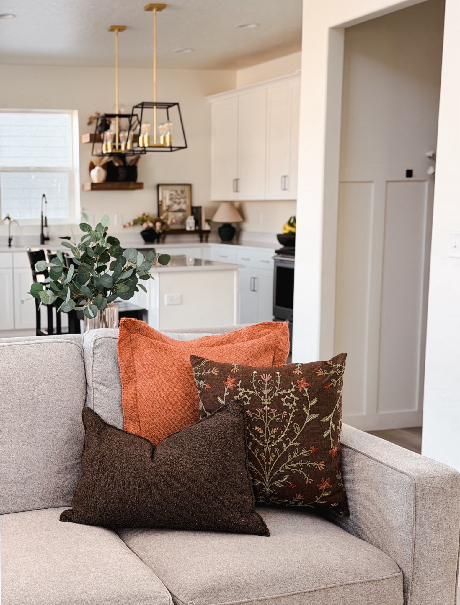  Cozy season, but make it timeless 🤎
I’m loving the mix of warm colors - rust, chocolate brown, and embroidered details for that modern organic + vintage cozy feel.

These pillows are such an easy affordable way to refresh your space!  It’s giving all the neutral home styling, and cozy living room vibes — no full makeover needed. Perfect for anyone loving warm neutrals, curated home decor, and designer-inspired spaces on a budget.

#LTKHome #LTKFindsUnder100 #LTKFindsUnder50