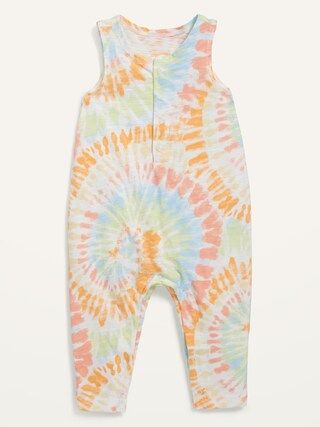 Unisex Sleeveless Henley One-Piece for Baby | Old Navy (US)