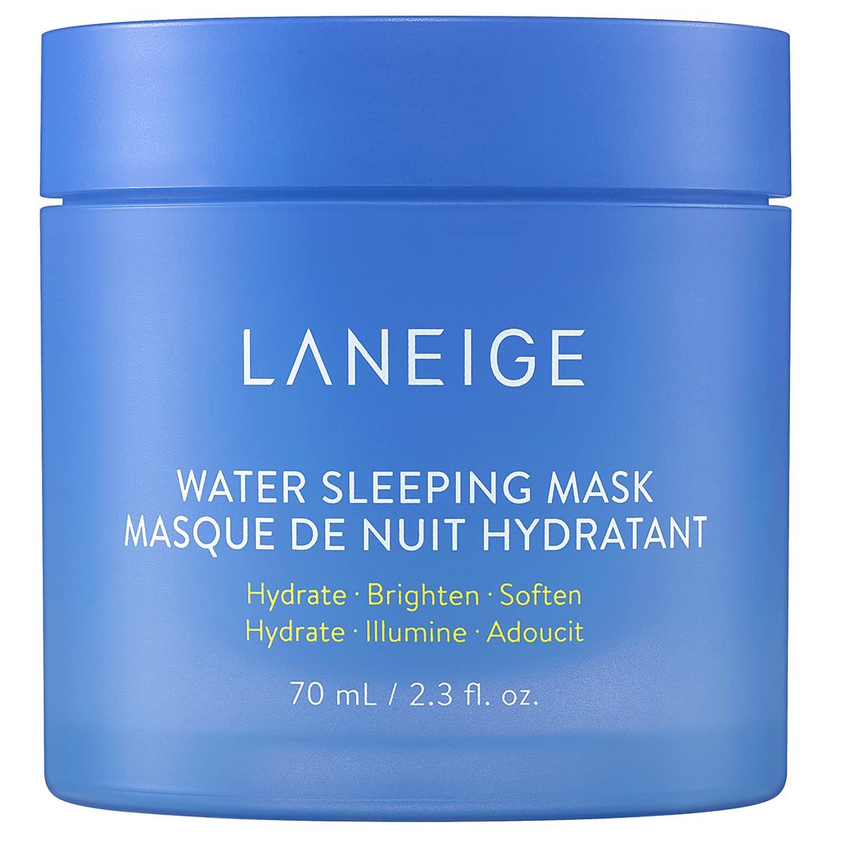 Amazon.com: LANEIGE Water Sleeping Mask Overnight Gel, Replenishes Skin to Brighten, Clarify, Hyd... | Amazon (US)