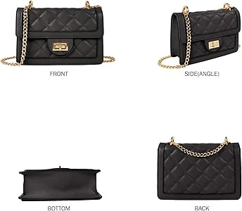 SG SUGU Small Quilted Crossbody Bag, Trendy Designer Mini Shoulder Bag, Phone Wallet Purse for Wo... | Amazon (US)