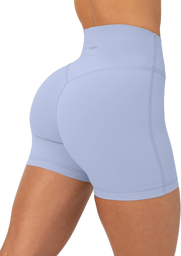 PAVOI ACTIVE Yoga Shorts for Women High Waisted Gym Shorts Buttery Soft Biker Workout Shorts 4" &... | Amazon (US)