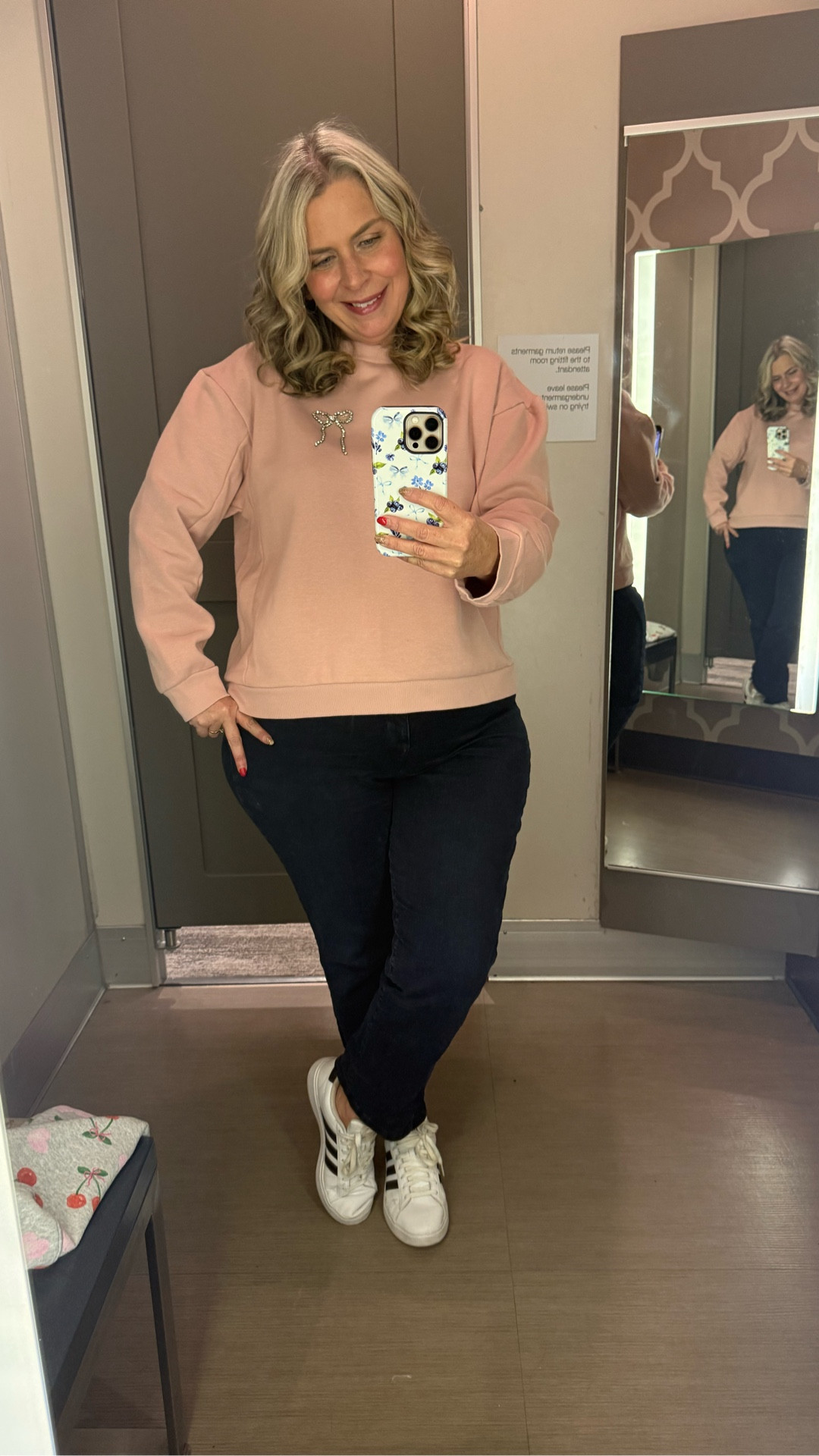 These bow sweatshirts from Target are so cute!!!!! They will be such a staple during the winter months, and you can dress them up or down! 🎀🎀

#LTKMidsize #LTKstorytime #LTKootd